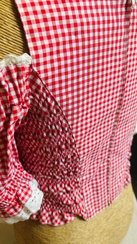 LANDHAUSS · Blusa tirolese originale, del marchio Landhaus, by C&A Naturally, 100% cotone (anche la fodera). — foto 6