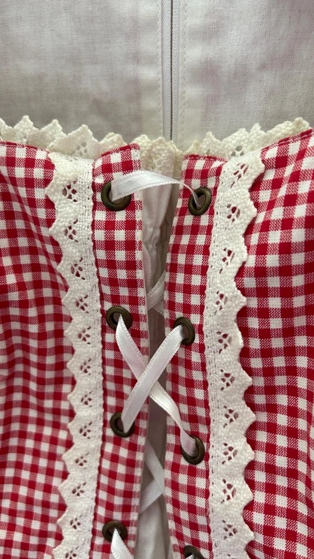 LANDHAUSS · Blusa tirolese originale, del marchio Landhaus, by C&A Naturally, 100% cotone (anche la fodera). — foto 8